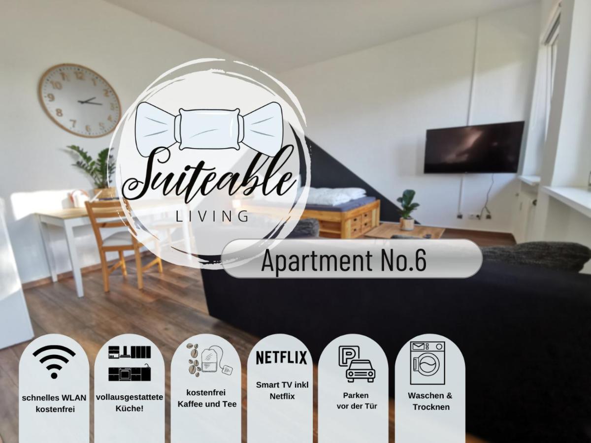 Suiteable Living Katlenburg, Studio Apartment Mit Netflix, Am Rande Des Harz Eksteriør billede